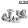 Tunejoy Trox Flat Head Screws M5 x 10 mm Flat