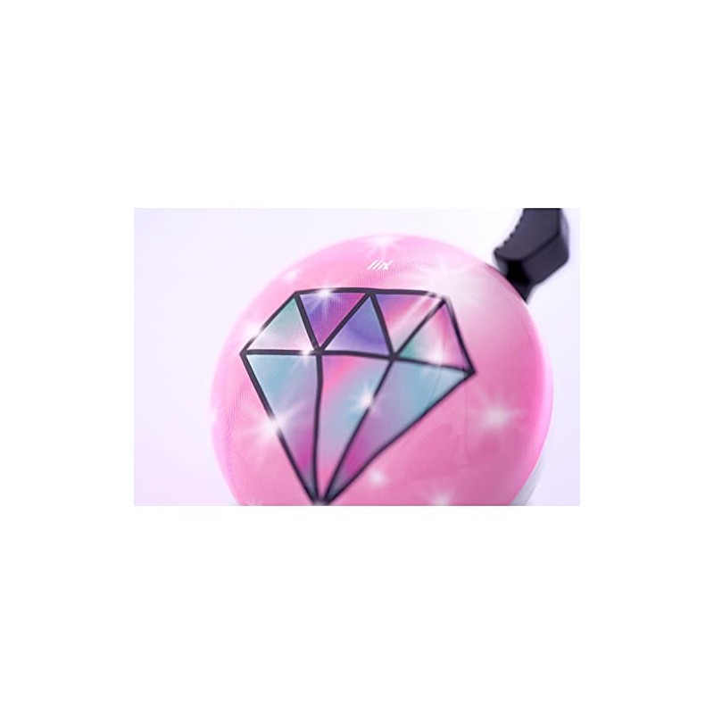 Liix DB21 Bicycle Bell Design Diamond Pink