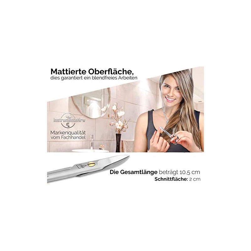NECALON Professional Toenail Scissors for Extra Strong and Thick Toenails