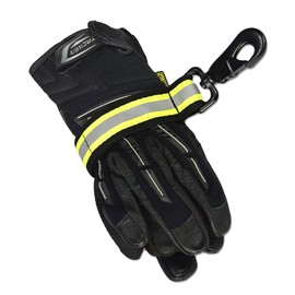 Wommty Heavy Duty Reflective Fireman Glove with Button