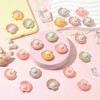 LiQunSweet 30Pcs Colorful Shell Charm, Opaque Resin Cabochons, No Hole,