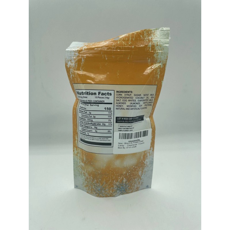 Bliss Life Freeze Dried Orange Creamsicle Bites 1.5 oz Bag