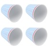 4Pcs/Set Imitation Porcelain Water Cup Originality Beverage Mug for Home