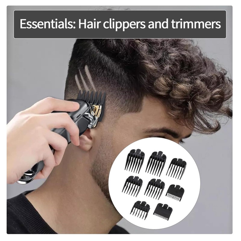 8 PCS Hair Clipper Guards, 8 Sizes Hair Clipper Guards