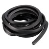 sourcing map U Channel Edge Trim, 11.5ft Length Rubber Guard