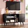 WLIVE TV Stand for 43 Inch TV, Small Entertainment Center