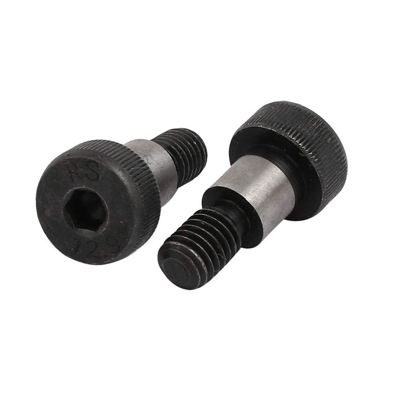 Sourcingmap 10pcs 40Cr Steel Shoulder Bolt 10mm Shoulder Dia 10mm