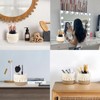 URCHUZE Boho Macrame Pen Holder Set, 2 Pieces, Desk Organiser