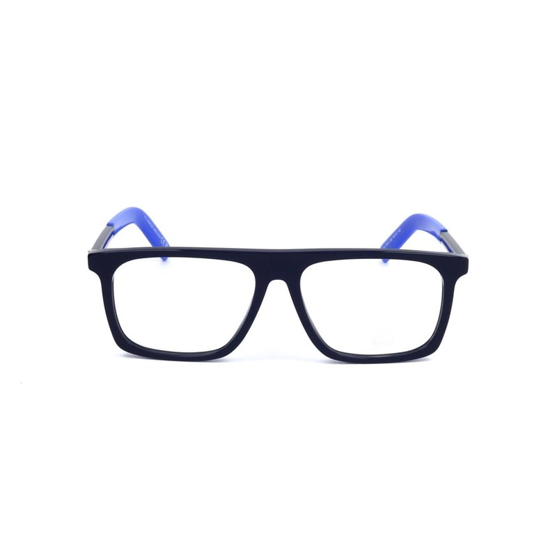 Moncler ML5206 090 SHINY BLUE 55/15/145 MAN Eyewear Frame