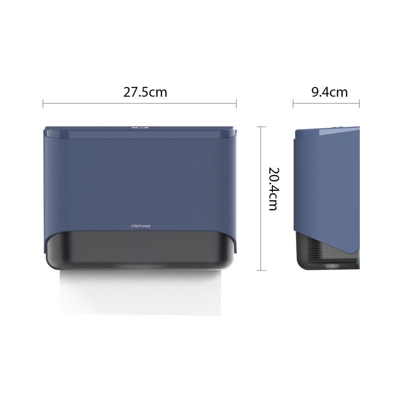 interhasa! Commercial Paper Towel Dispenser Wall Mounted, Hand Towel Dispenser