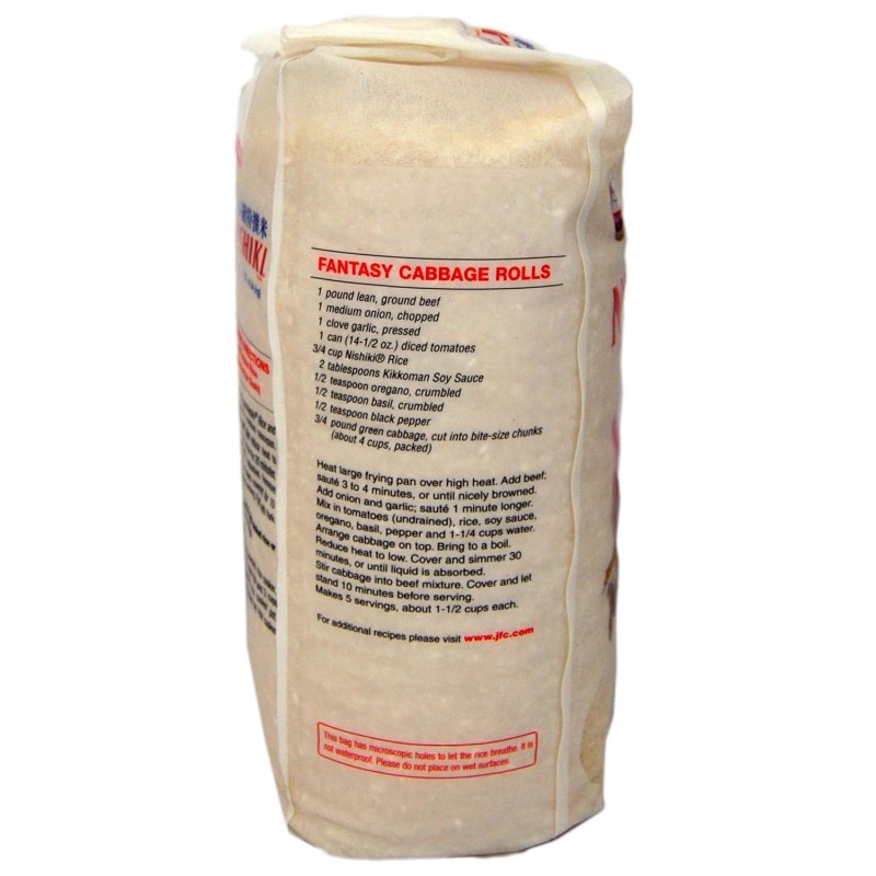 Nishiki Premium Sushi Rice, White, 10 Pound (Pack of 1)