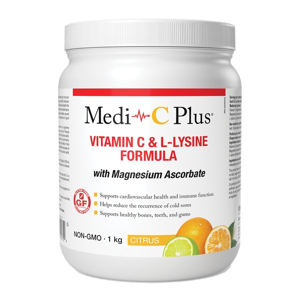 Medi-C Medi C Plus With Magnesium Ascorbate Citrus Powder 1kg