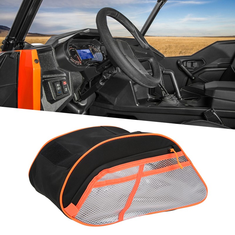Center Console Storage Seat Bag 1680D Nylon Replacement for Polaris