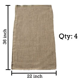 Sandbaggy 4 - 22x36 Burlap Bags, Burlap Sacks, Potato Sack Race Bags, Sandbags, Gunny Sack