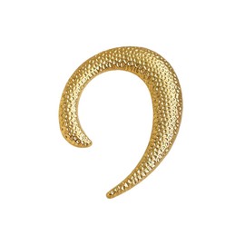 Vintage Moon Brooch Pins Minimalist Metal Irregular Geometric Classic Crescent Lapel Pins Dress Suit Ceremony Clothes Jacket Badge Accessories Delicate Aesthetic Unisex Jewelry for Women Men (Gold)