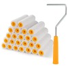 Mister Rui Paint Roller Covers, 24 Pieces, 4 Inch Paint
