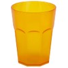 Gariella Plastic Cups Orange Drinking Cups Party Cups Plastic Drinking