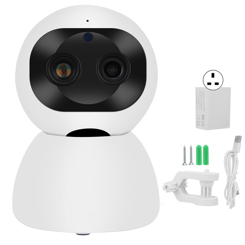 1080P Wifi PTZ Camera Dual Lens Motion Detection 2‑Way Audio