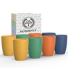 Homienly Drinking Glasses Cups Set of 8 - Wheat Straw