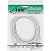 InLine 69410 10 m White Coaxial Cable – Male/Female Coaxial