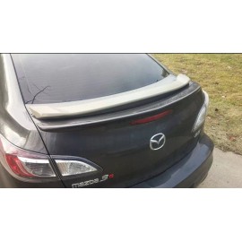 X-PARTS LAB For 10-13 Mazda 3 Sedan 4 Doors UNPAINTED Rear Wing Lip Spoiler OE Style
