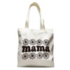 Ymzkpoa Cute Daisy Mama Canvas Tote Bag for Women Mama