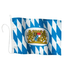 New Marine Boat Flag Bavaria 30 x 45 cm