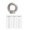 Sunload Ring Nut / Eyelet Nut Similar to DIN 582