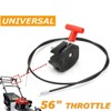 Universal Lawn Mower Throttle Cable Switch Control Garden Machine Fitting
