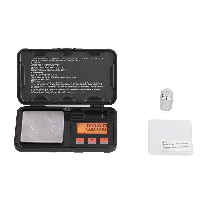 Digital Pocket Scale Portable 50g By 0.001g Weigh Gram Scale