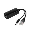 100M PoE Splitter 48V to 5V 2.4A Output with IEEE