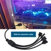 LT Easiyl 2PCS ARGB Splitter Cable 5V 3 Pin Addressable
