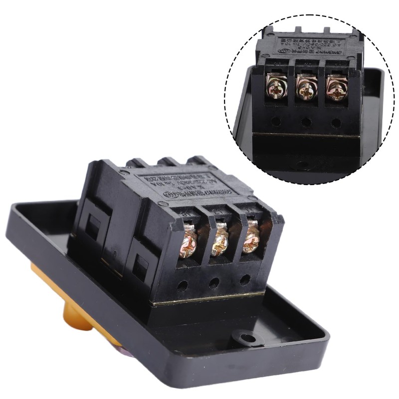 aikoolwer Machine Waterproof ON Off with Dustproof Box Push Button