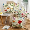 wyooxoo Throw Pillow Covers 18x18 Set of 4 Summer Spring