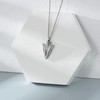 shajwo Cremation Jewelry Arrowhead Urn Necklace for Ashes for Women