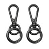 TANJUN Key-Chain with Quick-Release Spring Clip Keyrings - Car Keychain