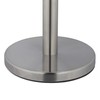 Relaxdays Standing Kitchen Roll Holder, Stainless Steel, Paper Roll Holder