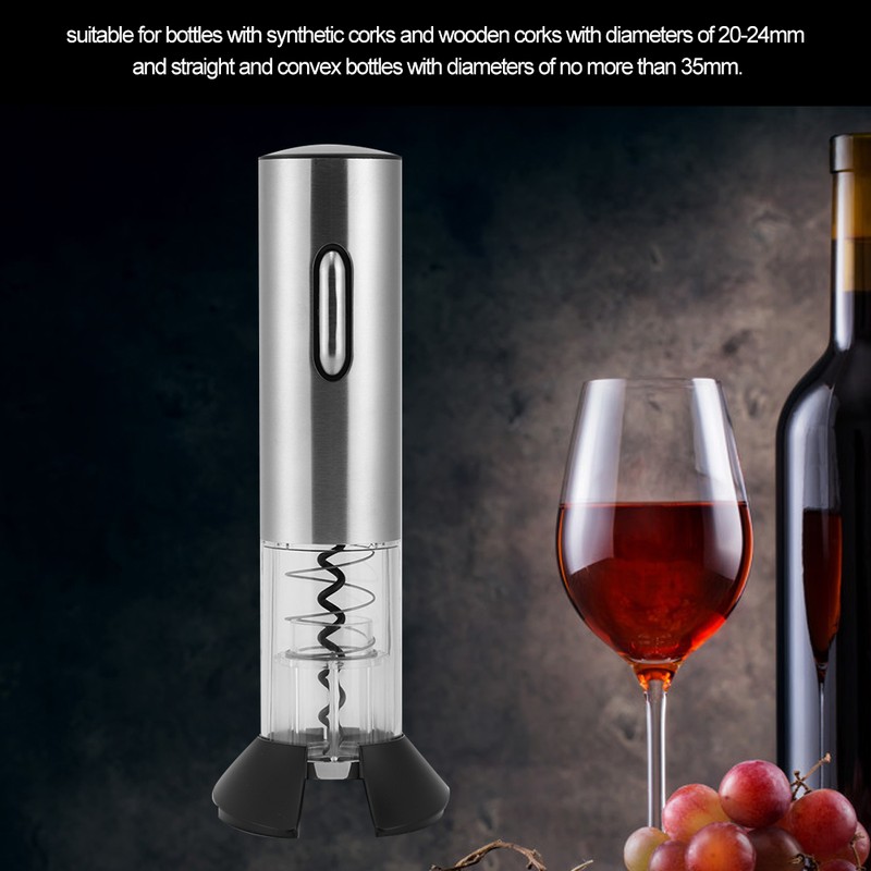 Stainless Steel USB Rechargeable Smart Electric Wine Opener Automatic Bottle