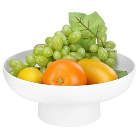 QWORK® Fruit Bowl, Plastic Fruit Bowl, Fruit Holder, Fruit Basket Stand for Kitchen Countertop