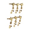 6Pcs Full Closed Guitar Tuning Key Accurate Fast Operation Stable