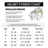 JQF Gear Retro Motorcycle Helmets for Men Women Open Face
