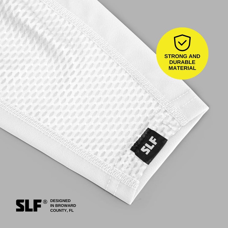 SLEEFS Basic White Calf Sleeves