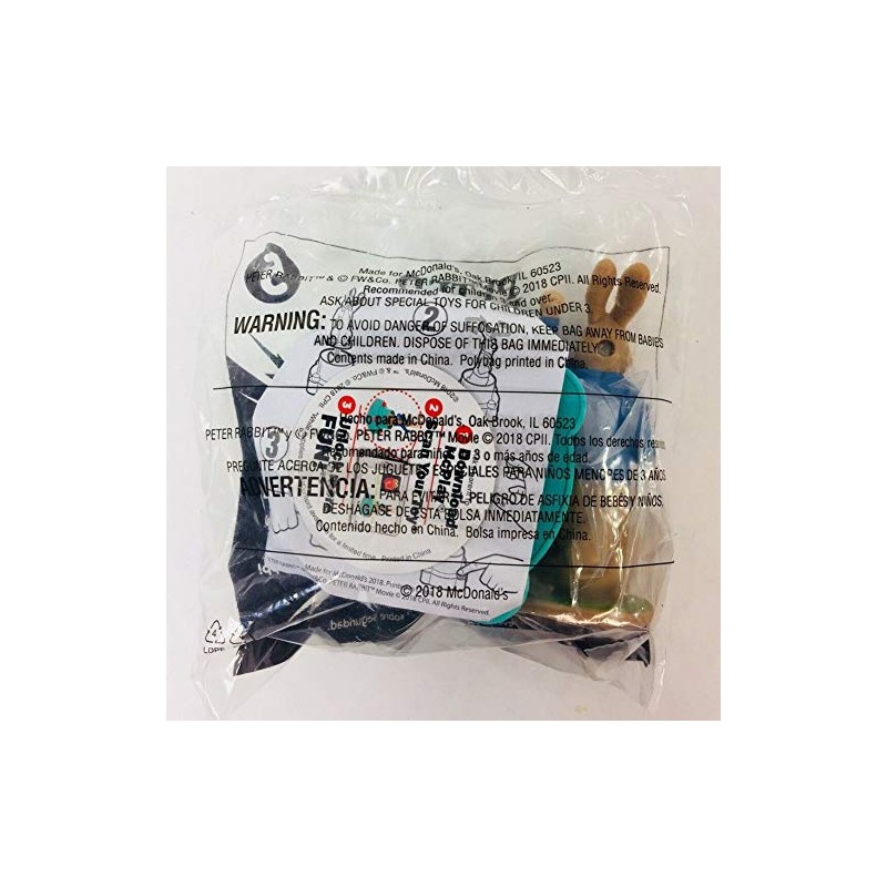 McDonald's 2018 Meal Toy Peter Rabbit #5 Challenge Catch