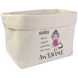 Large 'Nana' Canvas Organiser/Storage Bag (OR00033329)