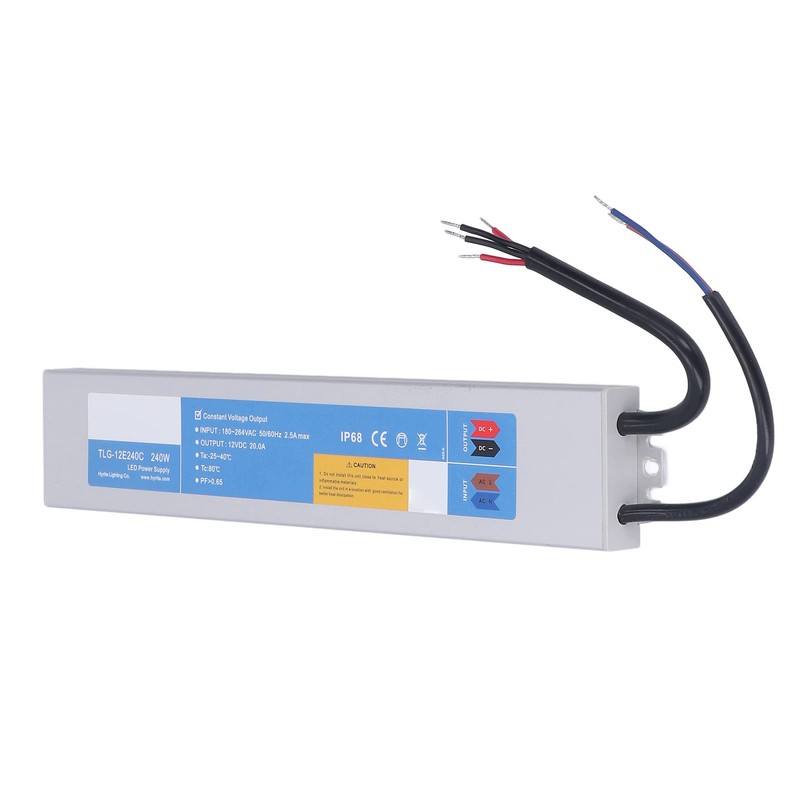 LED Power Supply Waterproof Driver 180‑264VAC to DC Converter Transformer