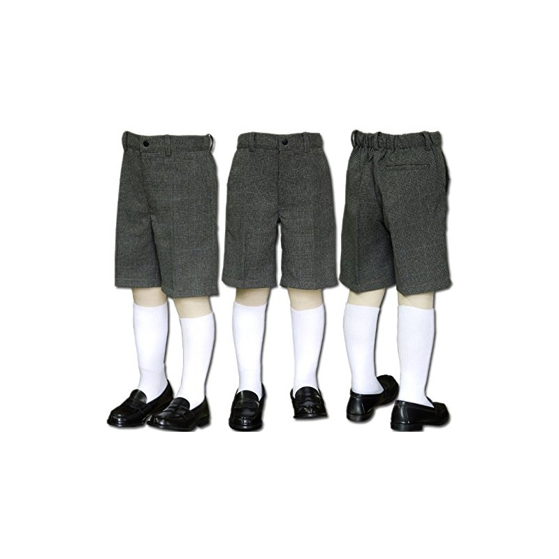 OnSchool 3600 School Half Pants, Solid, Navy Blue, Black, For