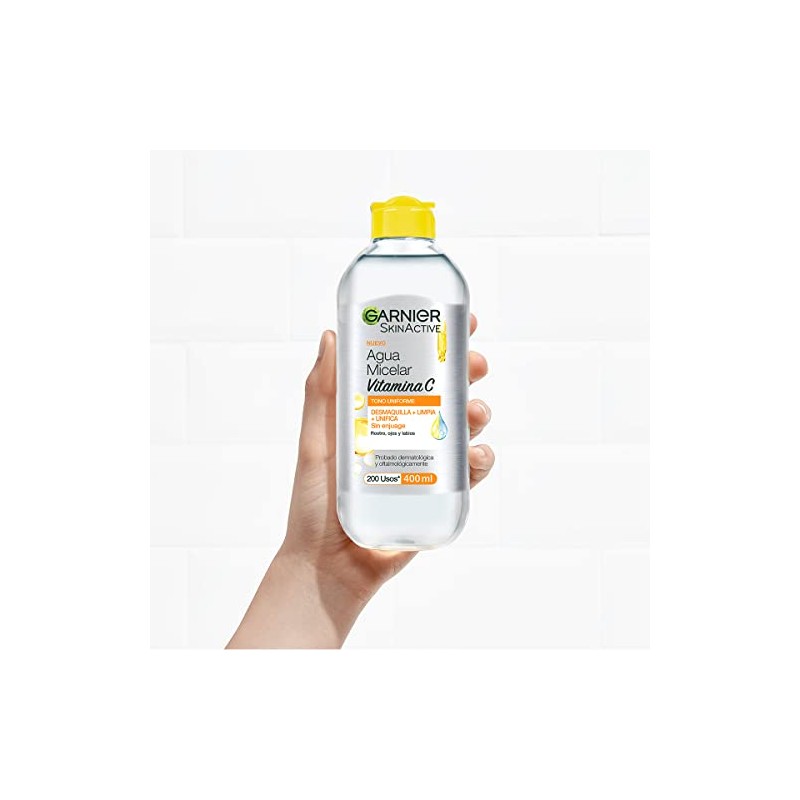 Garnier, 2 Pack Skin Active Micelar Express Aclara 400Ml +