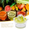 Manual Citrus Juicer, Clamshell Design Orange Lemon Lime Squeezer, 400ml