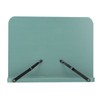Book Stand Adjustable Angle Foldable Small Desk Bookrest with Page