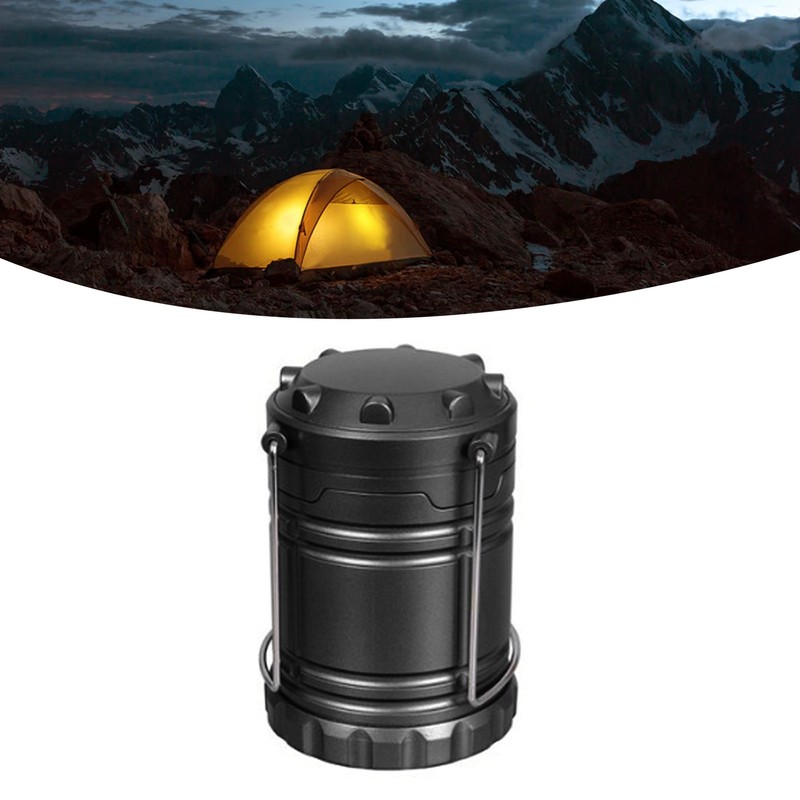 Campfire Camping Tent Lights Adjustable Two Lighting Modes Stainless Steel